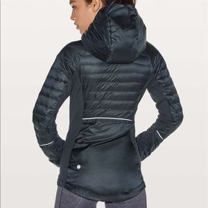White Thick lululemon jacket